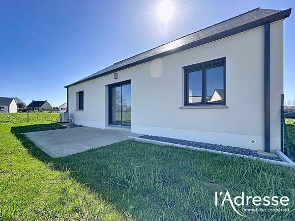 Maison neuve plain-pied, terrain 672 m²
