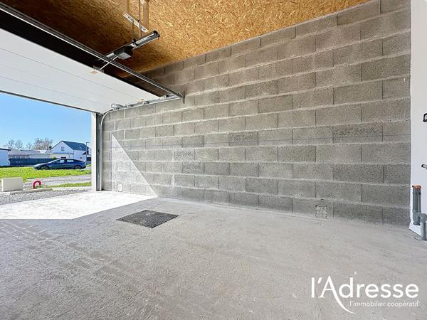 Maison neuve plain-pied, terrain 672 m²