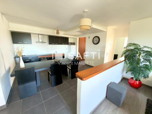 Bel appartement avec jardin et terrasse privative