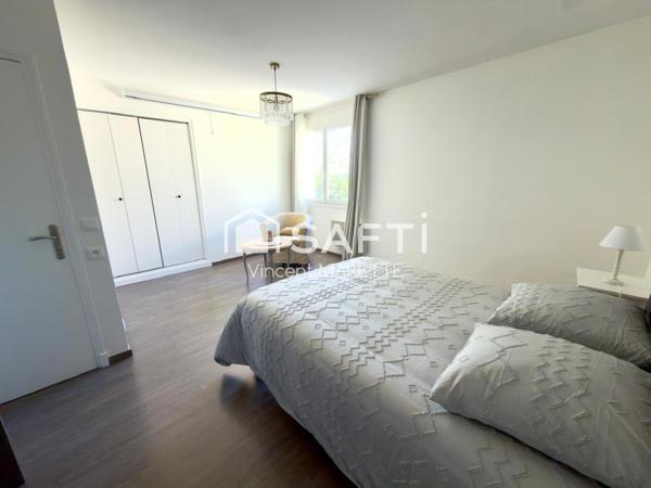 Bel appartement avec jardin et terrasse privative