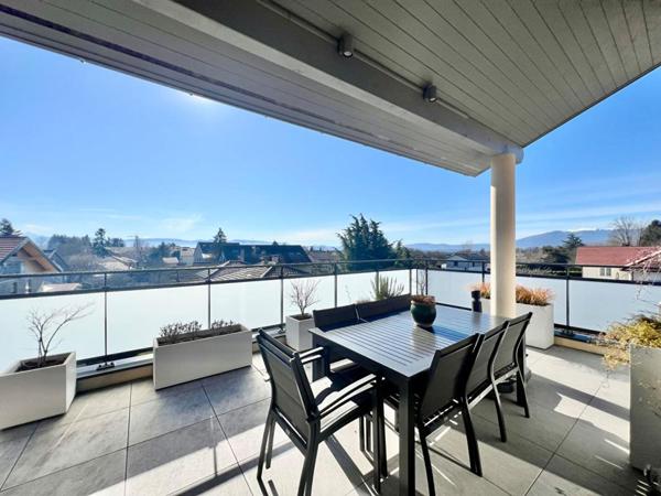 CROZET T3 dernier étage de standing - Vue Panoramique Mont-Blanc et Jura