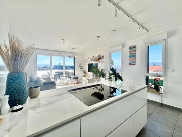 CROZET T3 dernier étage de standing - Vue Panoramique Mont-Blanc et Jura