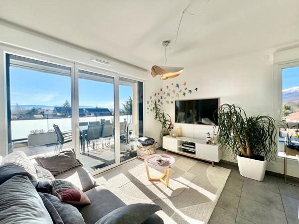 CROZET T3 dernier étage de standing - Vue Panoramique Mont-Blanc et Jura