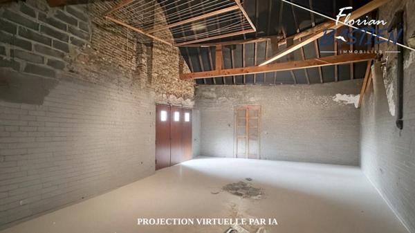 🏡 Maison à rénover – 115 m² avec grand garage et jardin à Petite-Forêt