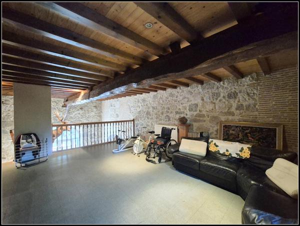 Grande maison familiale ou projet d'accueil-1.6ha. A Moncrabeau (47600)