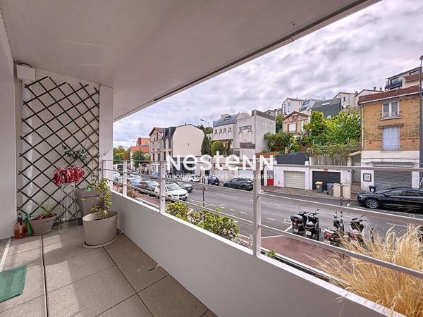 ISSY LES MOULINEAUX - Appartement traversant 4 pièces de 85,51m² avec terrasses dans un immeuble récent