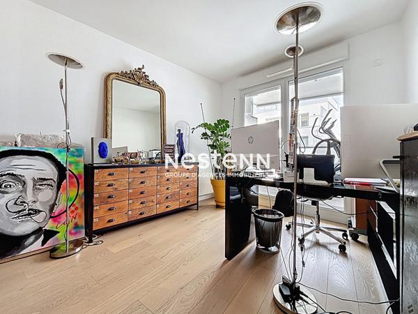 ISSY LES MOULINEAUX - Appartement traversant 4 pièces de 85,51m² avec terrasses dans un immeuble récent