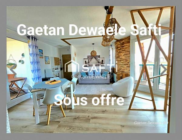 Appartement T2 avec balcon et ascenseur