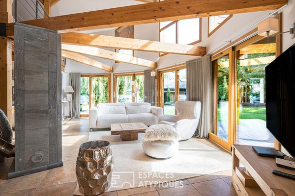 Maison familiale aux beaux volumes avec piscine