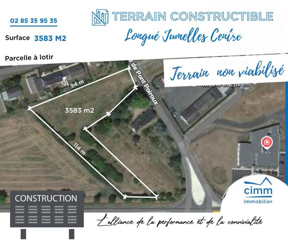 Nouveauté chez Cimm Immobilier Longué Jumelles