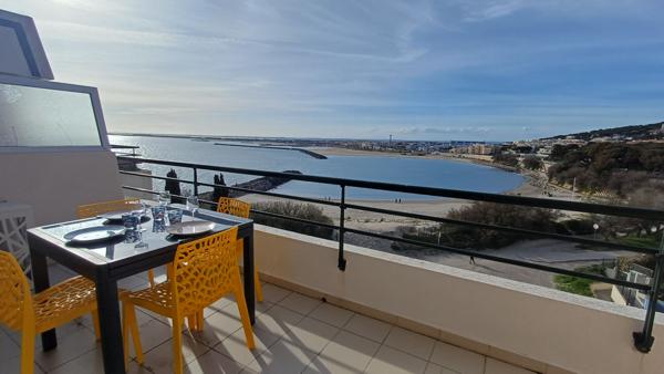 Appartement Sète 2 pièces + cabine