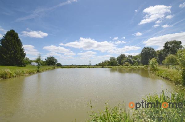 🏡 Propriété exceptionnelle avec étang privé sur plus de 1,7 hectare – Mazerolles, Charente 🌳🦆