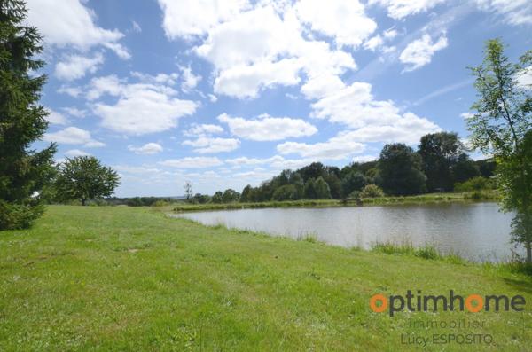 🏡 Propriété exceptionnelle avec étang privé sur plus de 1,7 hectare – Mazerolles, Charente 🌳🦆