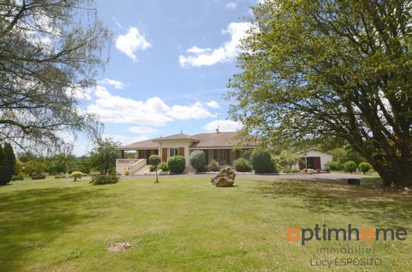 🏡 Propriété exceptionnelle avec étang privé sur plus de 1,7 hectare – Mazerolles, Charente 🌳🦆
