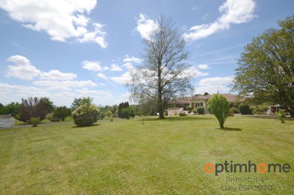 🏡 Propriété exceptionnelle avec étang privé sur plus de 1,7 hectare – Mazerolles, Charente 🌳🦆