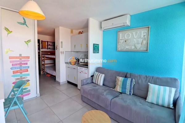 Vente                                                      Appartement
                        
                     1 pièces                      18 m2                     à Le Grau-du-Roi