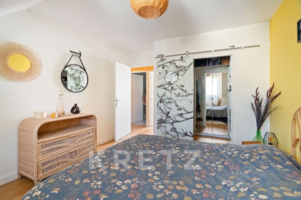 RUEIL-MALMAISON - DERNIER ETAGE - TERRASSE PLEIN SUD - 3 CHAMBRE - TRAVERSANT - CALME ABSOLU