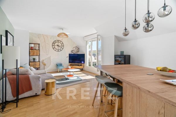 RUEIL-MALMAISON - DERNIER ETAGE - TERRASSE PLEIN SUD - 3 CHAMBRE - TRAVERSANT - CALME ABSOLU