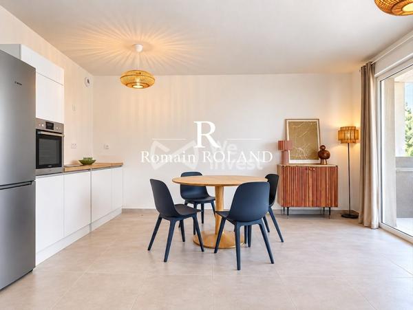 T3 neuf - 67,83 m² - Terrasse de 44 m², à 400 m de la plage