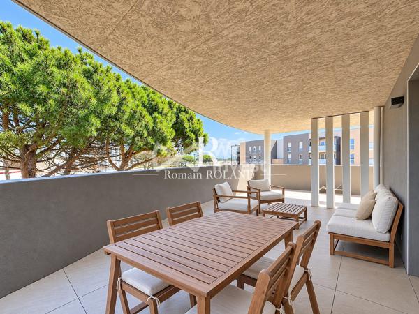 T3 neuf - 67,83 m² - Terrasse de 44 m², à 400 m de la plage