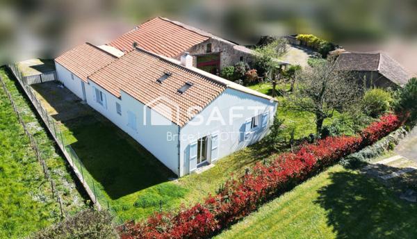 Maison de charme avec fort potentiel  145 m² plus annexe de 120 m² quartier Saint André d'Ornay