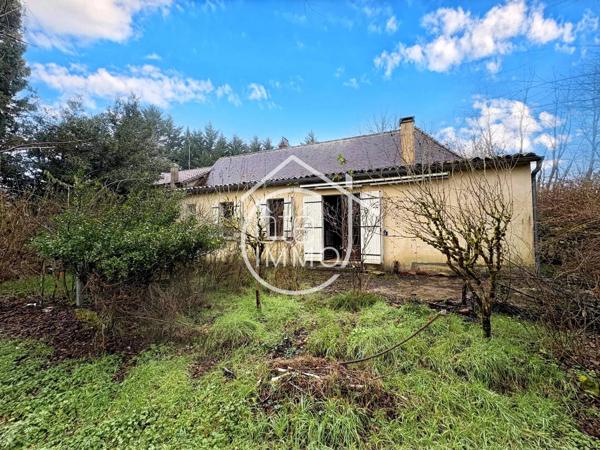 LA FORCE : Ancienne ferme 6 pièces de 153m² avec séchoir à tabac