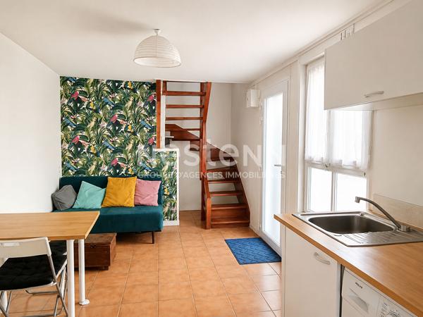 En exclusivité appartement 2 pièces en duplex à Houilles plein centre ville