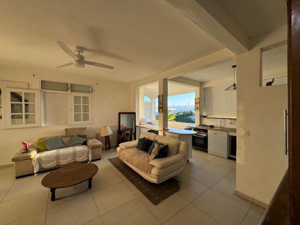 GOSIER - LES SALINES -T2 meublé vue mer avec piscine privative