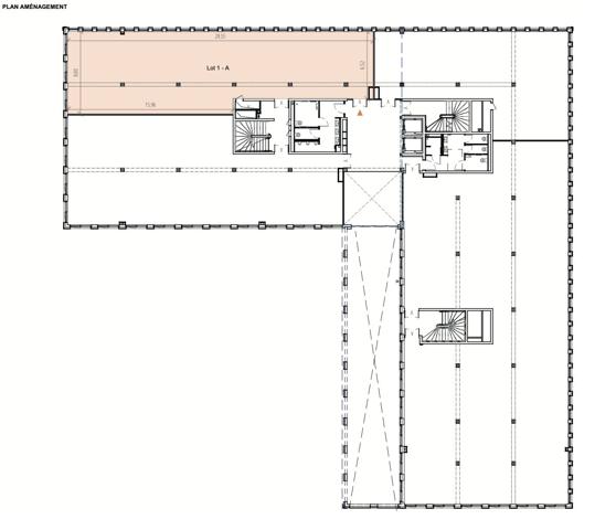 Pilaterie bureaux neufs et disponibles de suite à partir de 150 m2