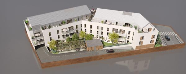 A VENDRE T4 avec grand Balcon -Quartier de la MADELEINE à ANGERS
