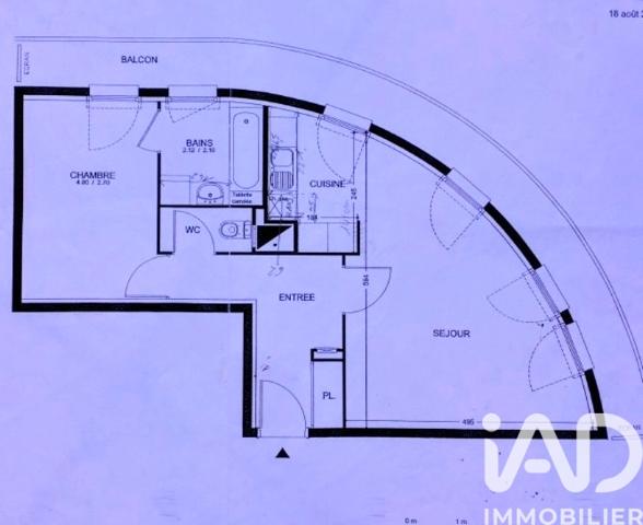 Appartement à vendre 2 pièces 49 m² Nancy