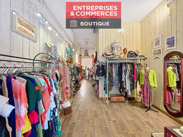 FONDS DE COMMERCE - MAGASIN DE VÊTEMENTS - AIGUES MORTES - REMPARTS