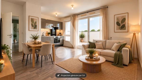 Appartement 3 pièces 65.6 m2