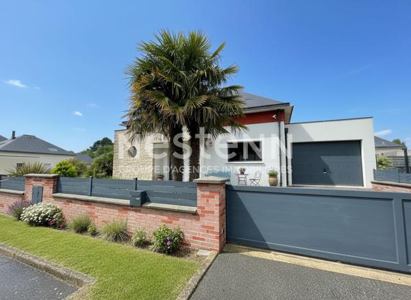 A vendre à Ploeren kerthomas maison contemporaine 6 pièces vie de plain pied garage