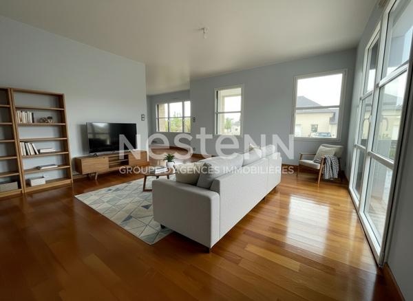 A vendre à Ploeren kerthomas maison contemporaine 6 pièces vie de plain pied garage