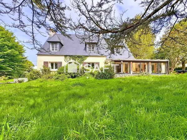 Maison 6 chambres, sous sol et grand jardin arboré