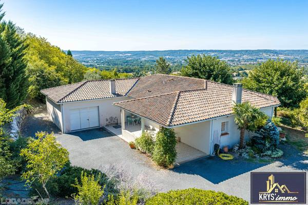 47300 VILLENEUVE SUR LOT Propriété de caractère avec vue panoramique à Villeneuve/Lot