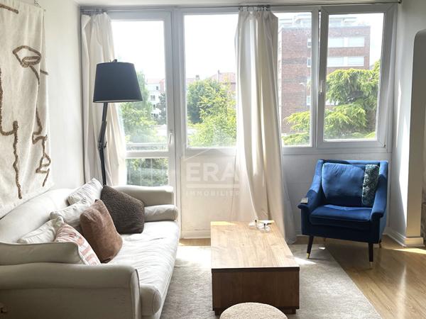 Appartement meublé 3 pièces + parking