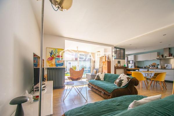 Échoppe, 4 chambres, jardin, dépendance et stationnement voiture