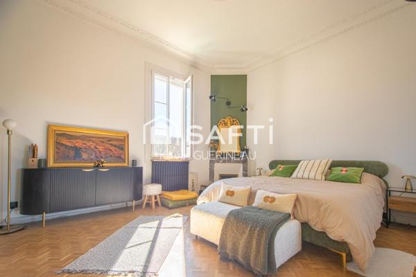 Échoppe, 4 chambres, jardin, dépendance et stationnement voiture