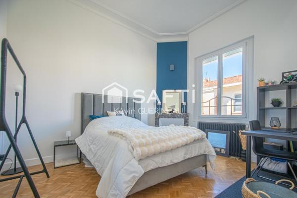 Échoppe, 4 chambres, jardin, dépendance et stationnement voiture