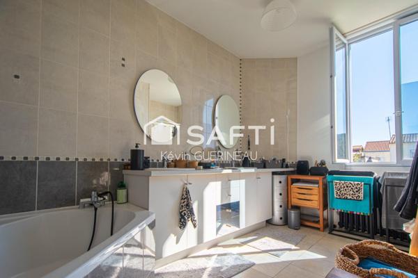 Échoppe, 4 chambres, jardin, dépendance et stationnement voiture