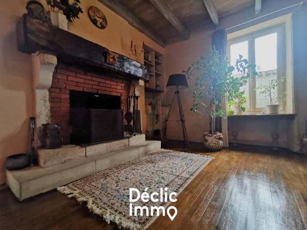 Vente maison en pierre Coulonges sur l'autize, 111m² 2299m² 5 pièces 209 000€