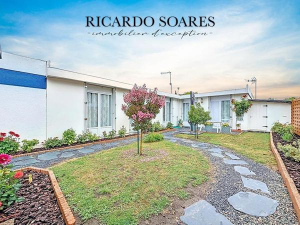 60700 PONT-SAINTE-MAXENCE / MAISON DE PLAIN-PIED 82m2 / 3 CHAMBRES / JARDIN / GARAGE