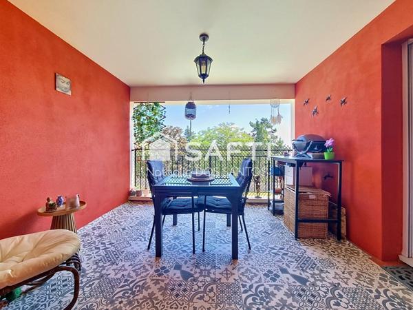Appartement T3 avec loggia dans une petite résidence