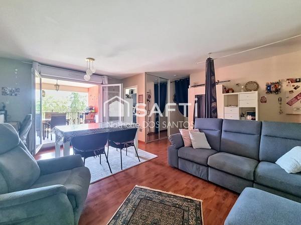 Appartement T3 avec loggia dans une petite résidence