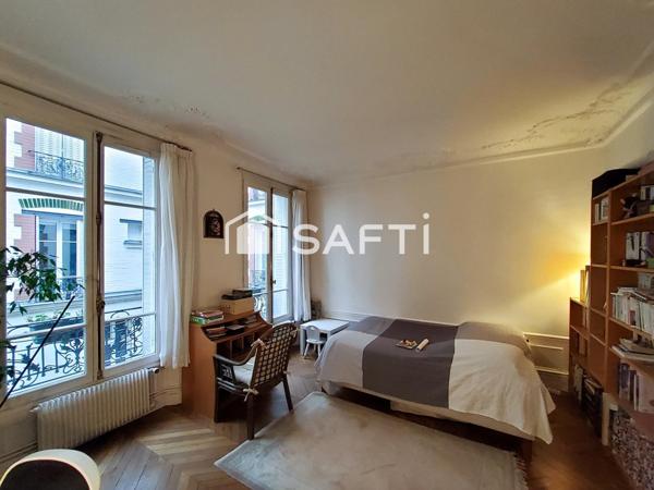 Appartement T3/4 au calme et proche du métro Père Lachaise