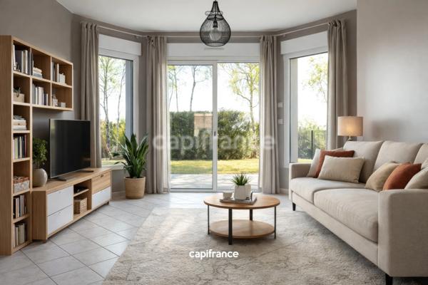 MAISON FAMILIALE 4 CHAMBRES AVEC GARAGE, JARDIN ET PISCINE