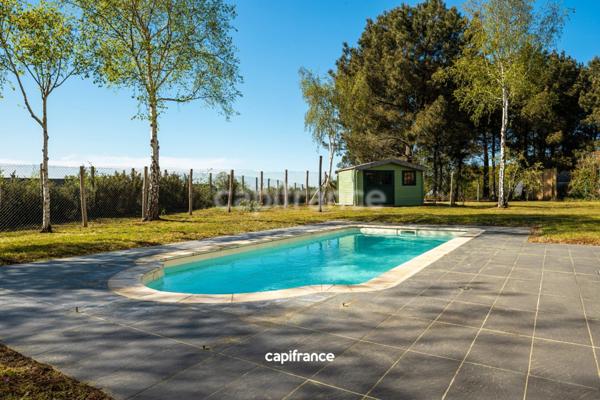 MAISON FAMILIALE 4 CHAMBRES AVEC GARAGE, JARDIN ET PISCINE