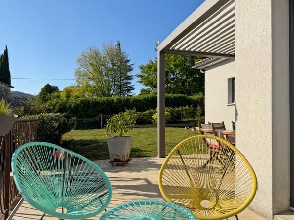 Aubenas (07200) Belle Villa Contemporaine avec Piscine…